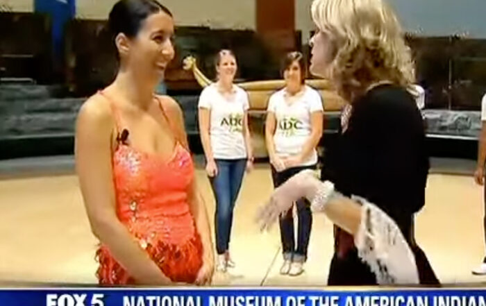Salsa With Silvia owner Silvia Alexiev on Fox 5 for Hispanic Heritage Month 2014