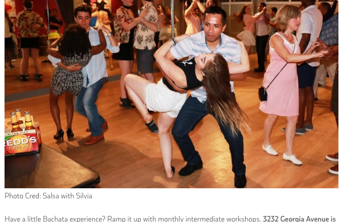 Salsa With Silvia on DC Fray