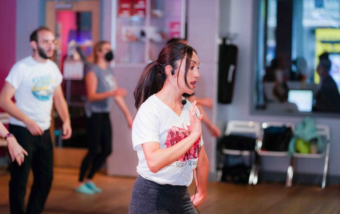 Andrea Andrade is a Salsa and Bachata instructor at the Salsa With Silvia dance studios in DC and Bethesda